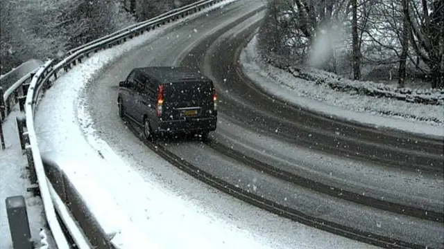 Snow at Sutton Bank