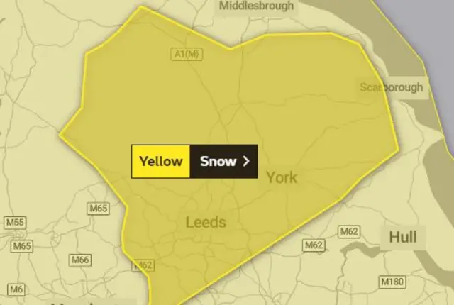 snow warning