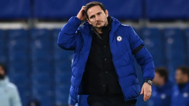 Chelsea manager Frank Lampard