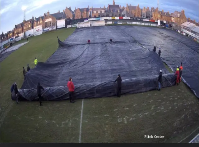 The covers are taken off at Fraserburgh