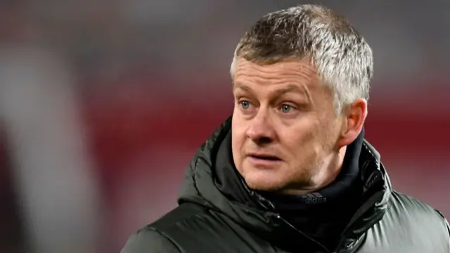 Man Utd manager Ole Gunnar Solskjaer