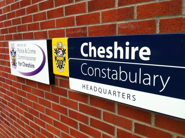 The headquarters of Cheshire Constabulary in Winsford, Cheshire