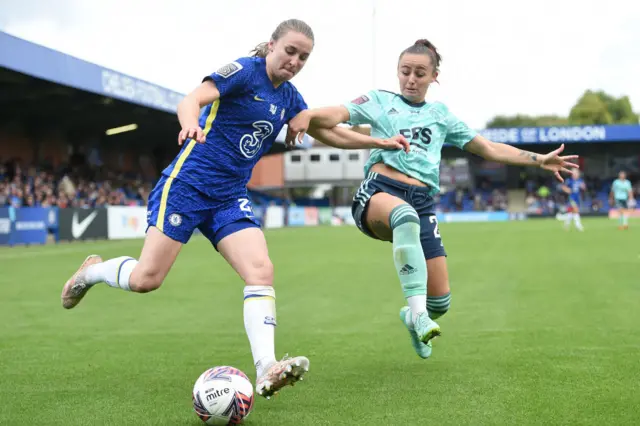 Chelsea, Hannah Cain, Niamh Charles, Leicester