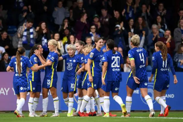 Chelsea, Leicester, WSL
