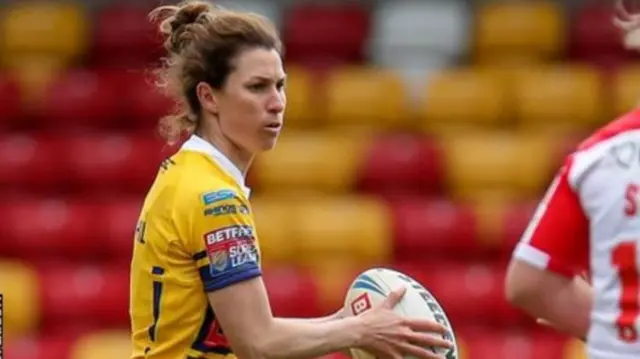 Leeds captain Courtney Winfield-Hill