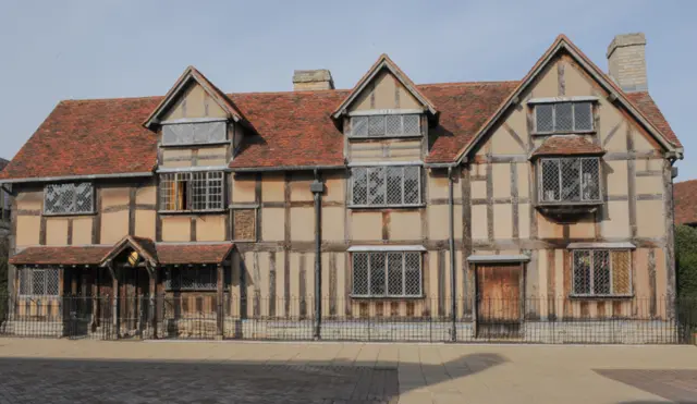 The birthplace of William Shakespeare in Henley Street, Stratford upon Avon