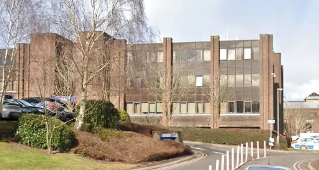 Malinsgate Police Station in Telford