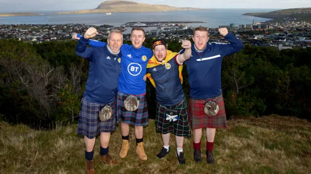 Scotland fans