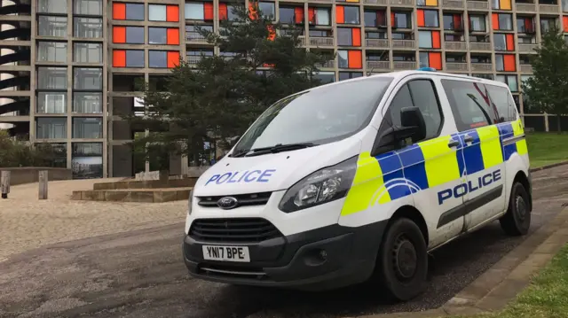 A police van