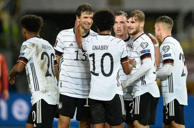 Germany celebrate