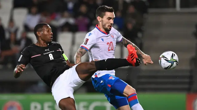 Faroes v Austria