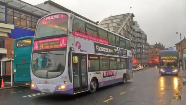 Bus in Leeds