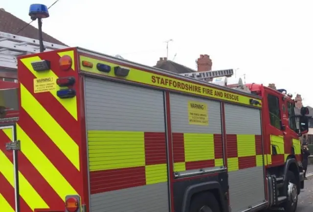 Staffordshire fire engine