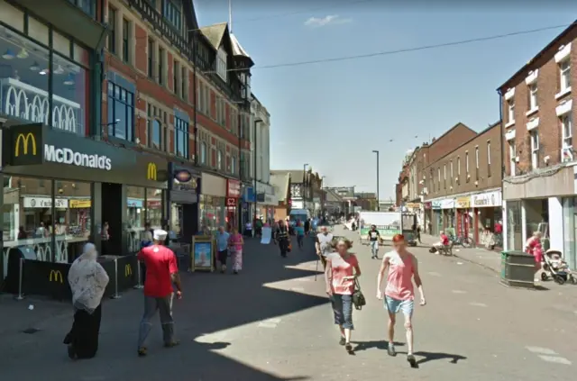 McDonald's on Station Street, Burton-upon-Trent