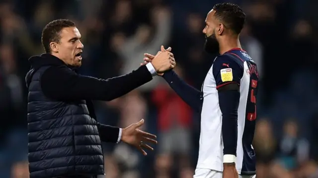 West Brom celebrate