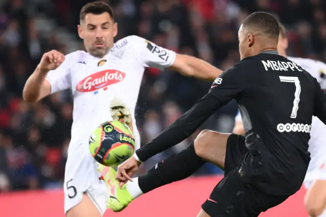PSG's Kylian Mbappe
