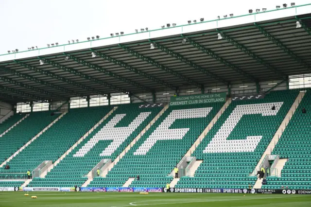 Hibernian's East Stand