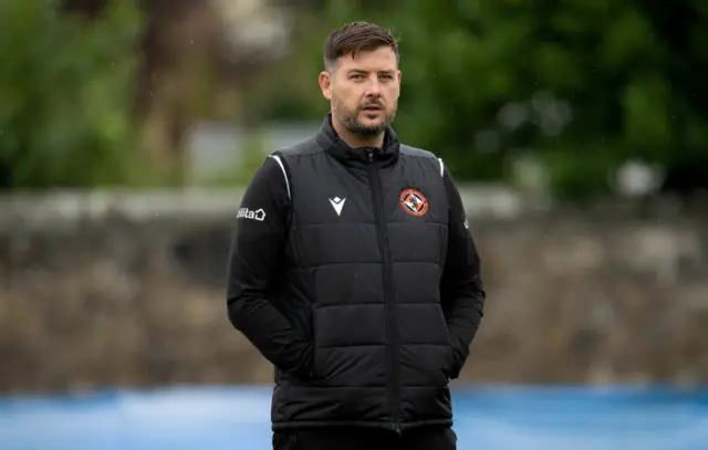 Dundee United boss Thomas Courts