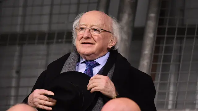 President of Ireland, Michael D Higgins