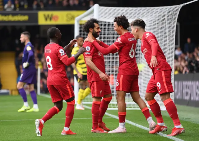 Liverpool celebrate