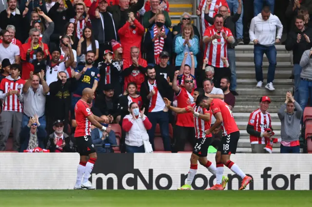 Southampton celebrate