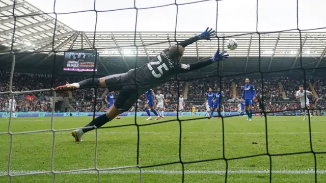 Jamie Paterson opens scoring for Swans