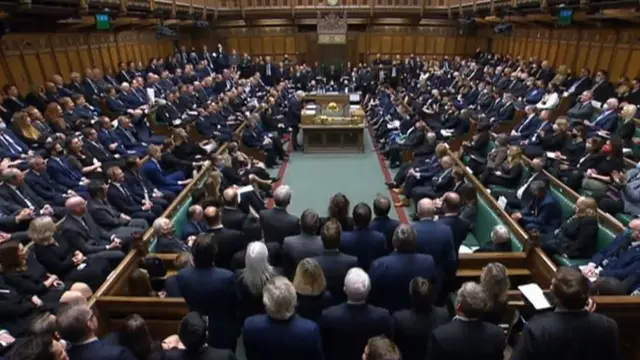 MPs crowd into the Commons to pay tribute to Sir David Amess