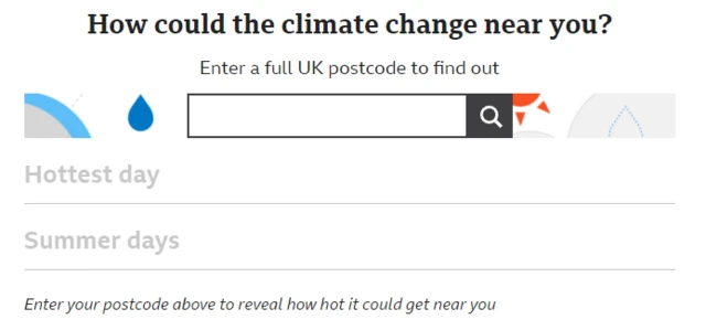 Climate checker tool