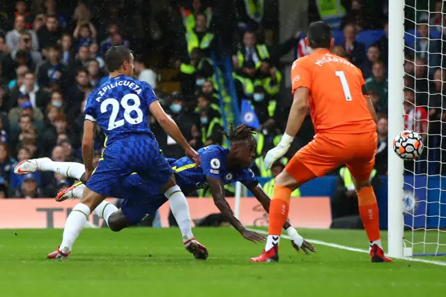 Trevoh Chalobah scores for Chelsea