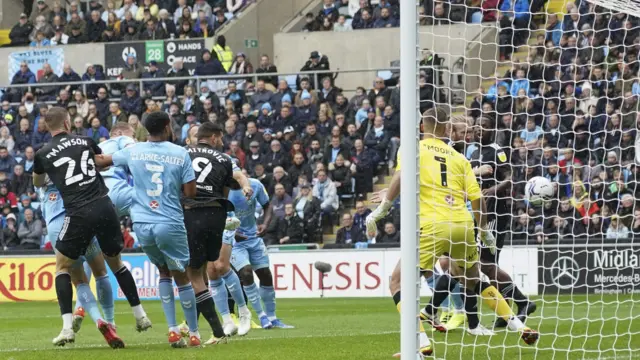 Fulham score at Coventry