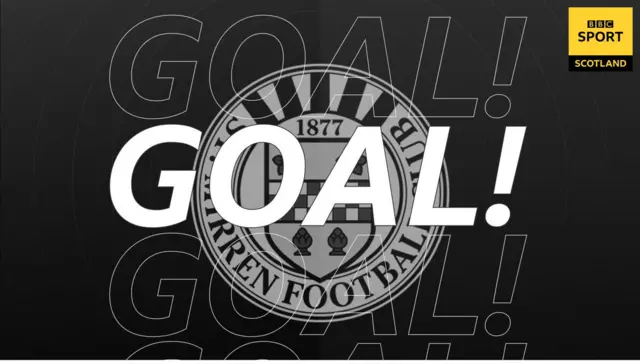 St Mirren goal