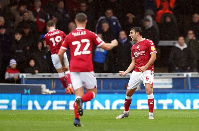 Bristol City celebrate