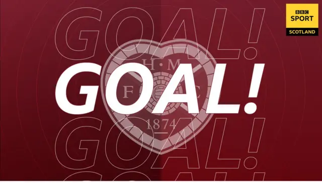 Hearts goal