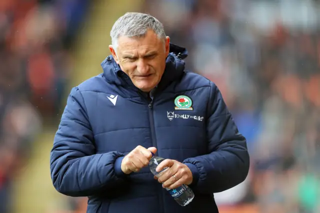 Blackburn boss Tony Mowbray