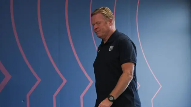 Barcelona boss Ronald Koeman