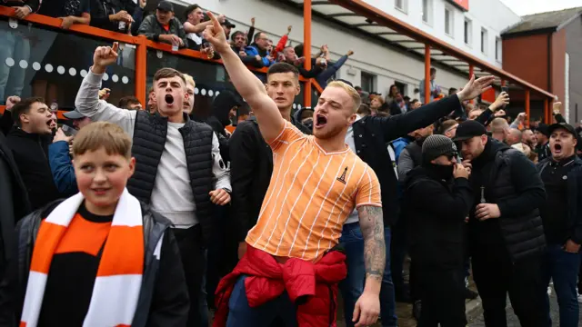 Blackpool fans