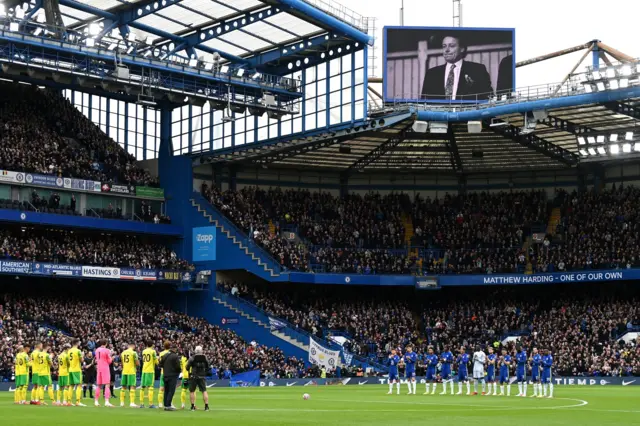 Tribute to Matthew Harding at Stamford Bridge