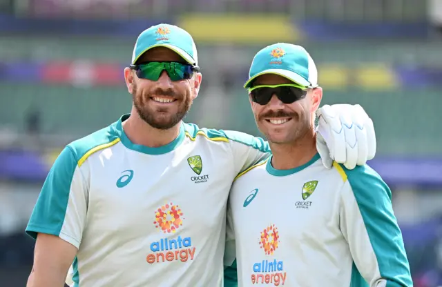 Aaron Finch and David Warner