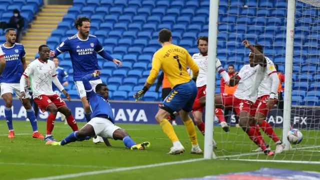 Sheyi Ojo scores