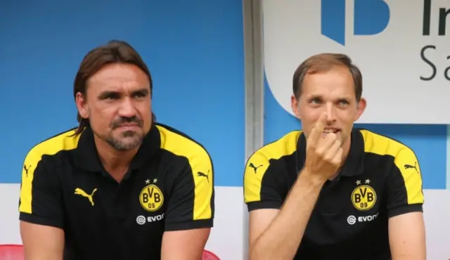 Daniel Farke and Thomas Tuchel