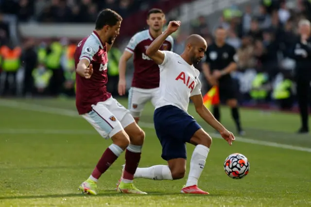 Tottenham's Lucas Moura