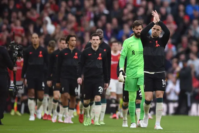 Liverpool come out of tunnel