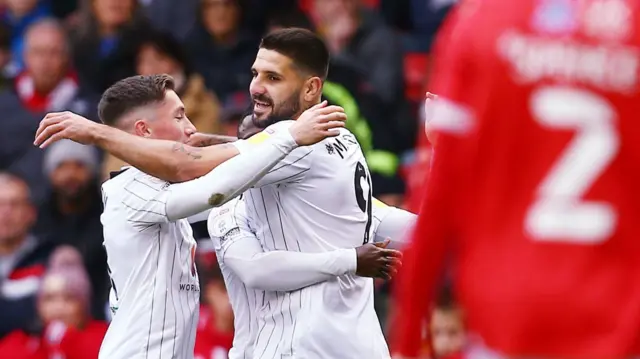 Fulham celebrate