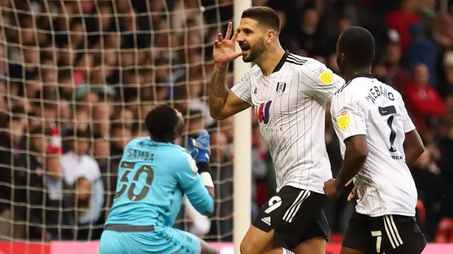 Fulham celebrate