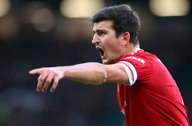 Man Utd's Harry Maguire