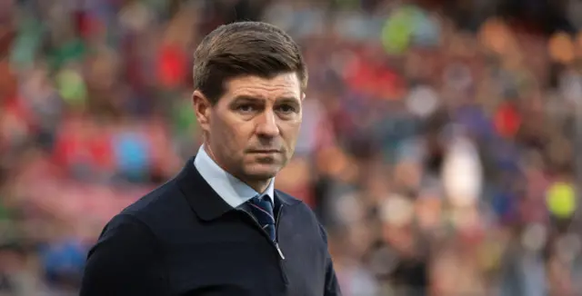 Rangers manager Steven Gerrard