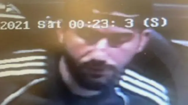 CCTV image of suspect