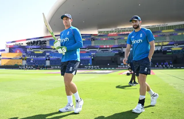 England training in Abu Dhabi