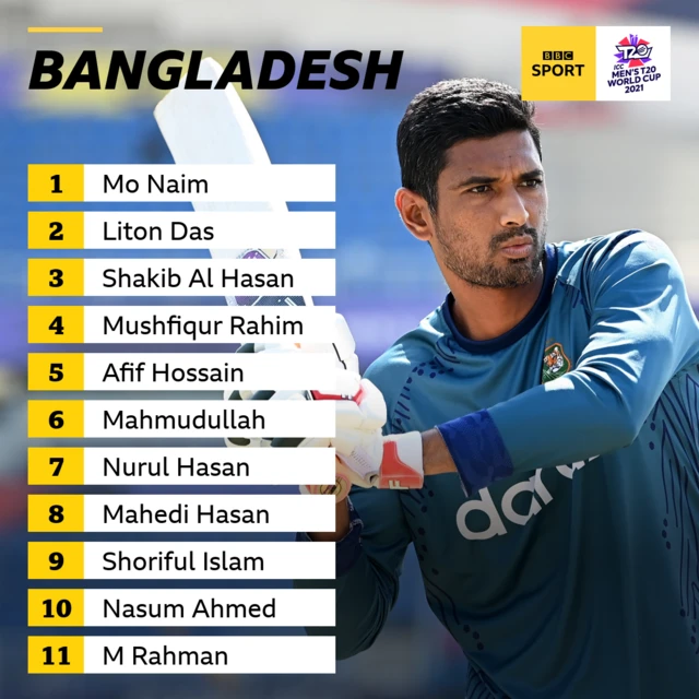 Bangladesh team