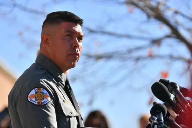 Santa Fe County Sheriff Adan Mendoza